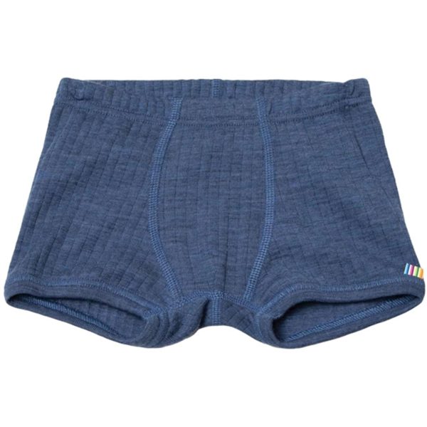 Joha Uld Blue Melange Boxershorts For Cheap