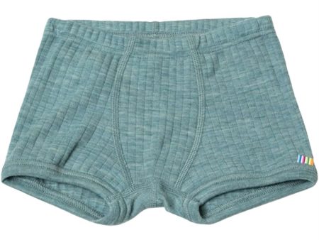 Joha Uld Aqua Melange Boxershorts Online Sale