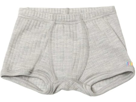 Joha Uld Silver Melange Boxershorts Hot on Sale