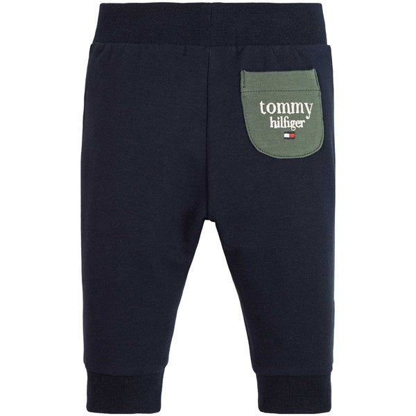 Tommy Hilfiger Baby Logo Colorblock Sweatpants Avalon Green Colorblock Cheap