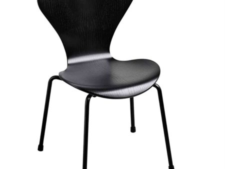 Fritz Hansen Børne Syveren Black Cheap