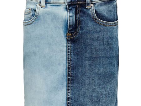 Kids ONLY Light Blue Denim Lyanna Nederdel Fashion