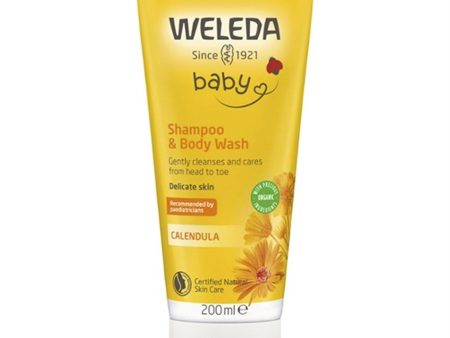 Weleda Calendula Shampoo & Body Wash 200 ml Online