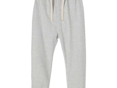 Lil  Atelier Grey Melange Daylin Sweatpants Hot on Sale