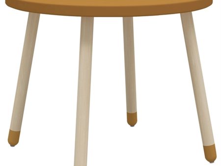 Flexa Dots Bord Ø60 cm Mustard Online Sale