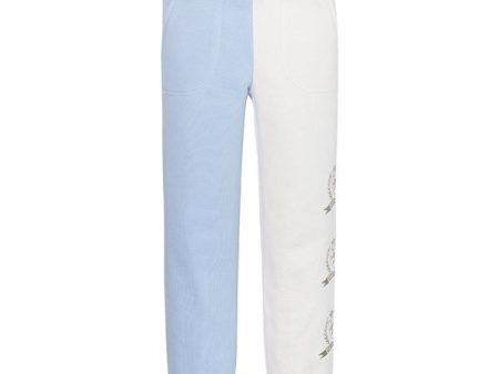 Tommy Hilfiger Icon Colorblock Sweatpants Ancient White Colorblock Discount