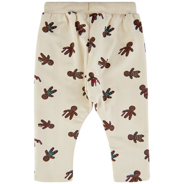 THE NEW Siblings White Swan Ginger Aop Holiday Ginga Sweatpants Online now